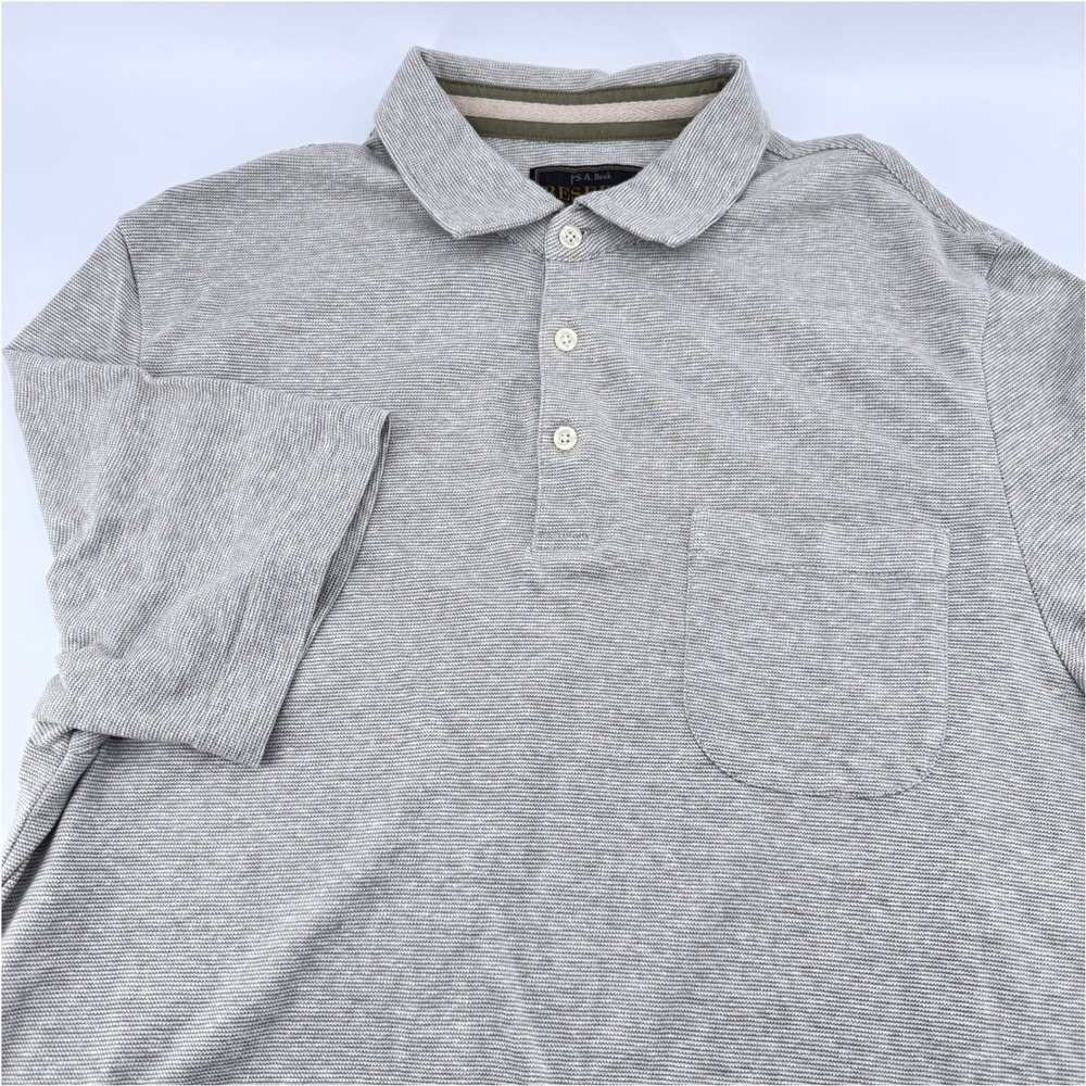 Jos‎ A Bank Reserve Polo Shirt Mens Size L Traditional Fit Striped